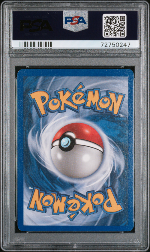 PSA Card Back