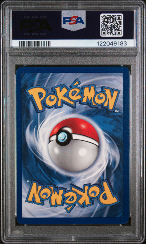 PSA Card Back