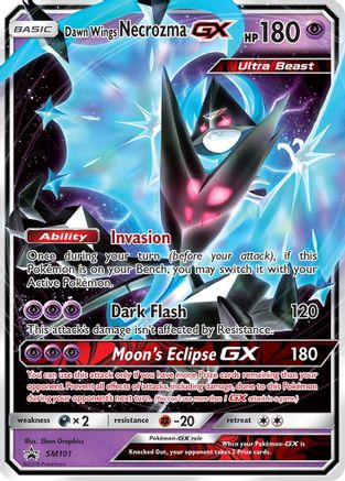 Dawn Wings Necrozma GX (SM101/248) - SM Promos Holofoil