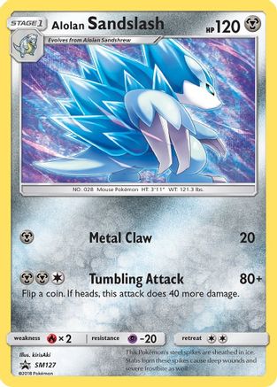 Alolan Sandslash (SM127/248) - SM Promos Holofoil