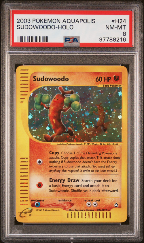 PSA Card Front
