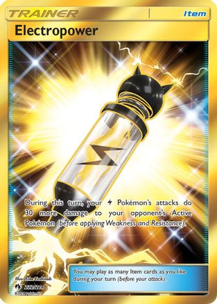 Electropower (Secret) (232/214) - SM Lost Thunder Holofoil