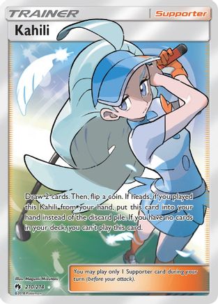 Kahili (Full Art) (210/214) - SM  Lost Thunder Holofoil