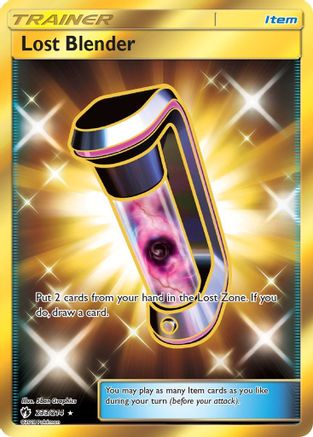 Lost Blender (Secret) (233/214) - SM Lost Thunder Holofoil