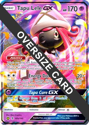 Tapu Lele GX (60a/145) - Jumbo Cards Holofoil
