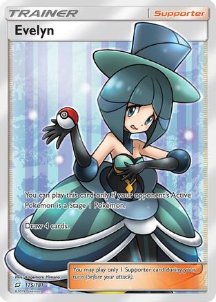 Evelyn (Full Art) (175/181) - SM  Team Up Holofoil