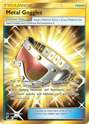 Metal Goggles (Secret) (195/181) - SM  Team Up Holofoil