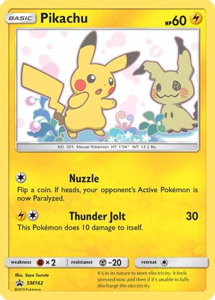 Pikachu (SM162/248) - SM Promos Holofoil