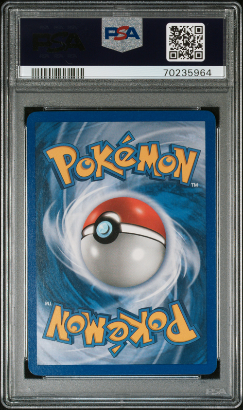PSA Card Back