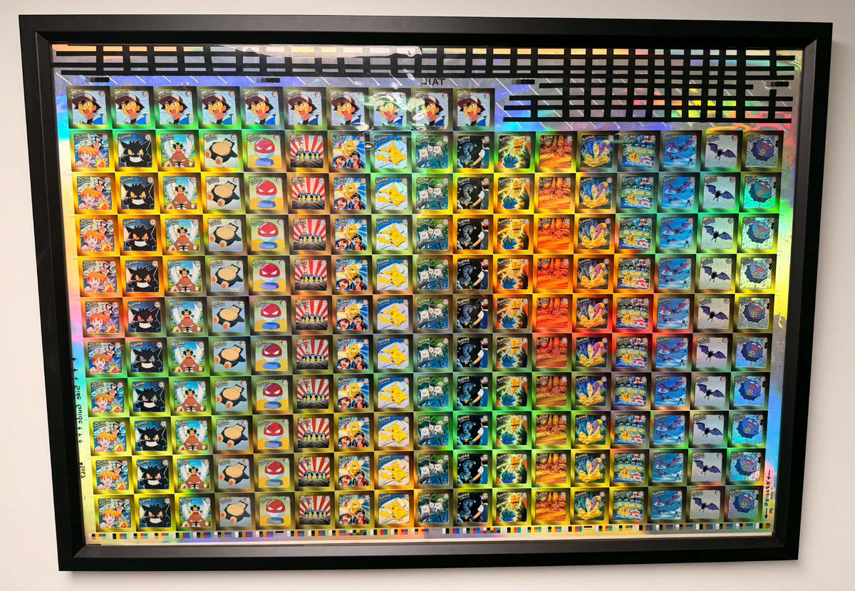 1999 Artbox GOLD Uncut Sheet