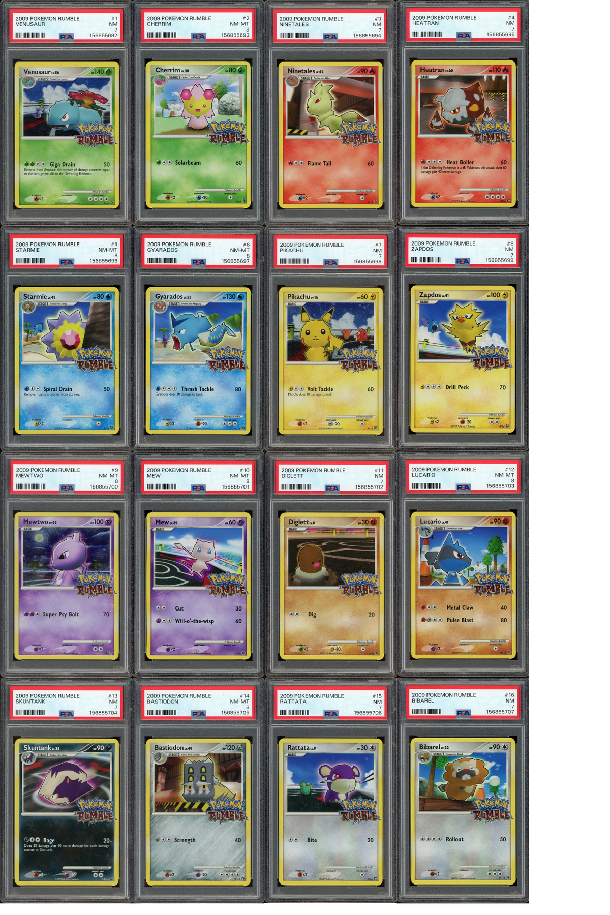 SEQUENTIAL FULL RUMBLE SET