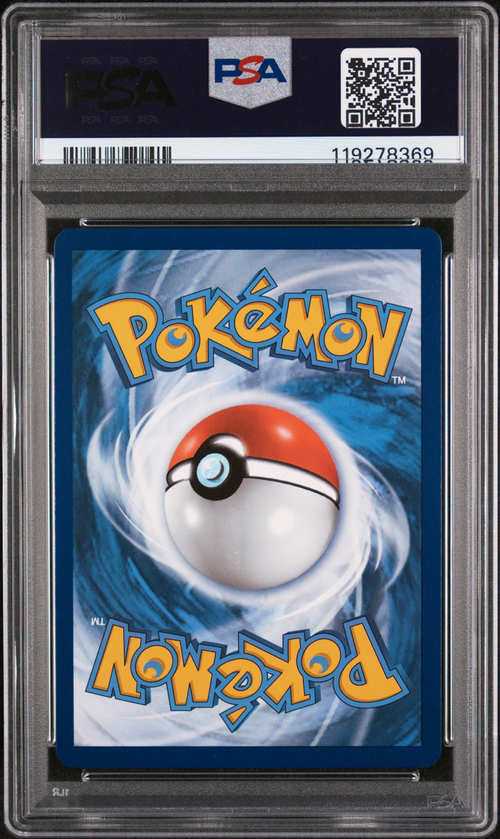 PSA Card Back