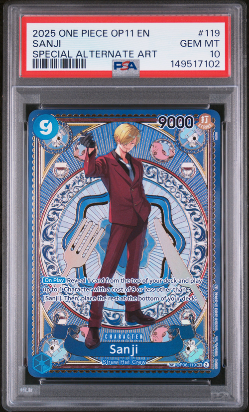 PSA Card Front