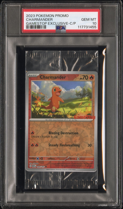 PSA Card Front