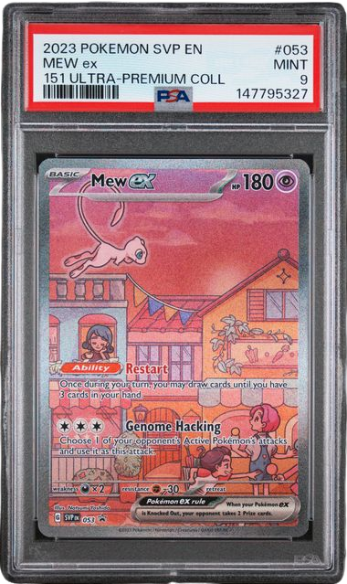 PSA 9 MEW EX 151 UPC BLACK STAR PROMO