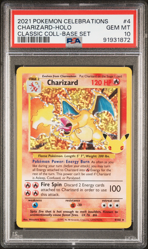 PSA Card Front