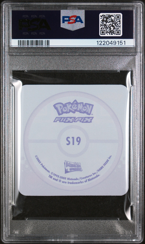 PSA Card Back