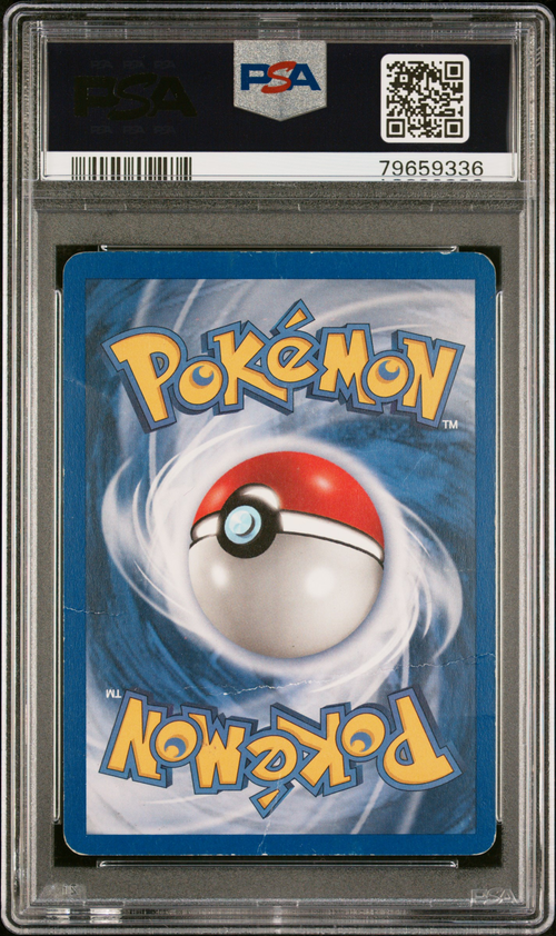 PSA Card Back