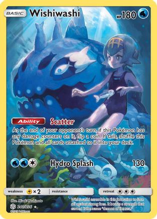 Wishiwashi (Secret) (240/236) - SM Cosmic Eclipse Holofoil