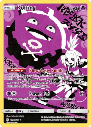 Koffing (Secret) (243/236) - SM Cosmic Eclipse Holofoil