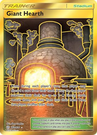 Giant Hearth (Secret) (263/236) - SM Cosmic Eclipse Holofoil