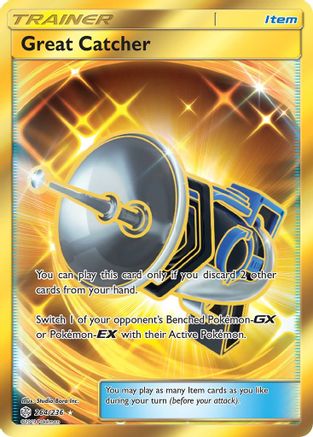 Great Catcher (Secret) (264/236) - SM Cosmic Eclipse Holofoil