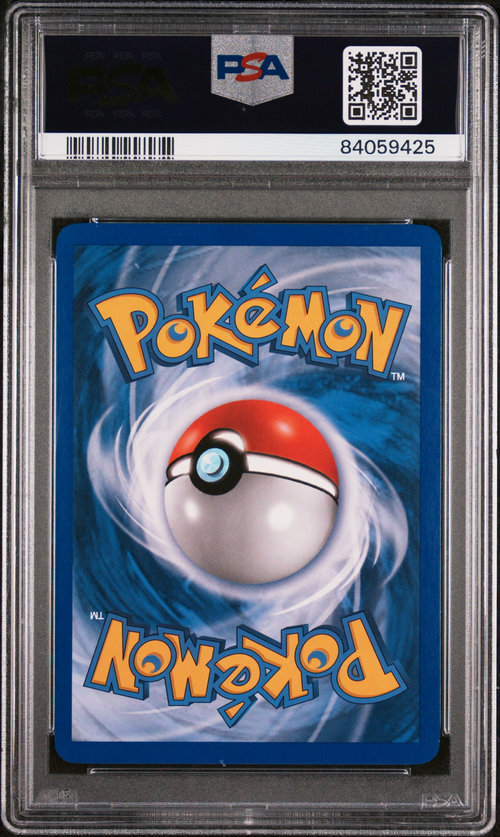 PSA Card Back