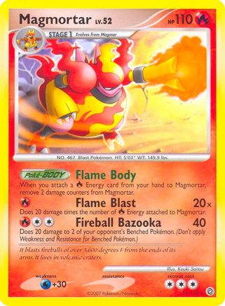 Magmortar (Secret Wonders) (31/132) - Deck Exclusives Holofoil