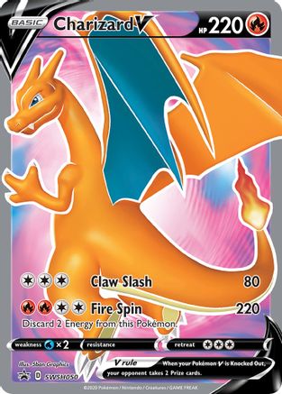 Charizard V (SWSH050/307) - SWSH Sword & Shield Promo Cards Holofoil