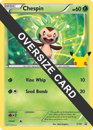 Chespin (XY01) - First Partner Pack