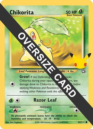 Chikorita (54) - First Partner Pack
