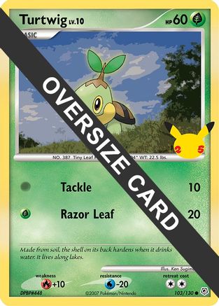 Turtwig (103/130) - First Partner Pack
