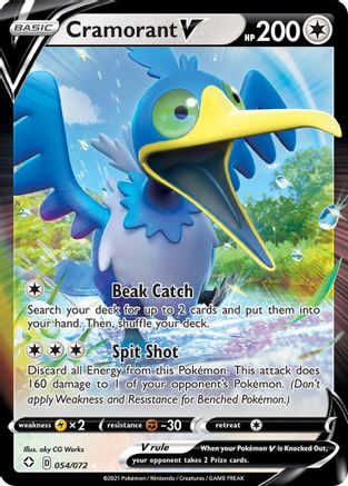 Cramorant V (54/072) - Shining Fates Holofoil