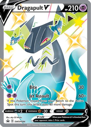Dragapult V (SWSH096/307) - SWSH Sword & Shield Promo Cards Holofoil