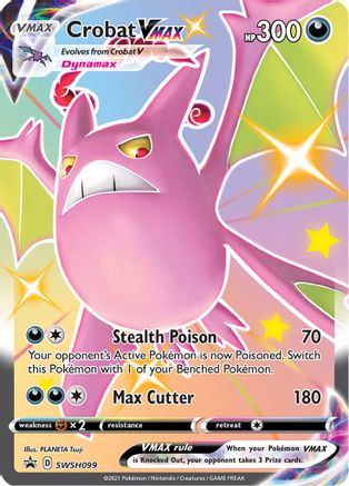 Crobat VMAX (SWSH099/307) - SWSH Sword & Shield Promo Cards Holofoil