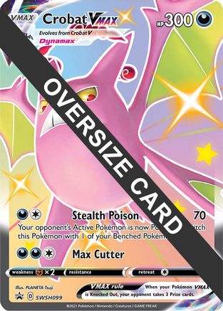 Crobat VMAX (SWSH099) - Jumbo Cards Holofoil