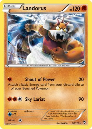Landorus (58/111) - Deck Exclusives
