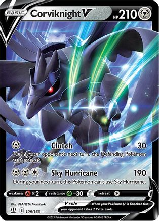Corviknight V (109/163) - SWSH05 Battle Styles Holofoil