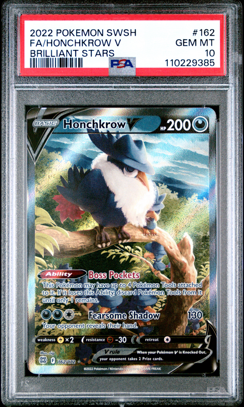 PSA Card Front