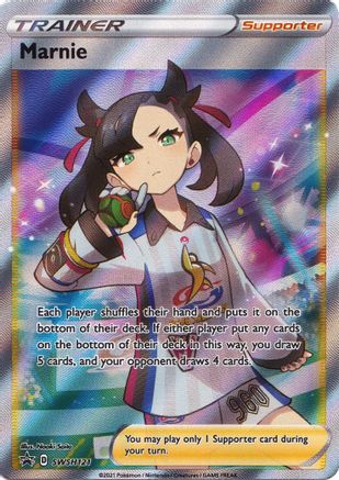 Marnie (SWSH121/307) - SWSH Sword & Shield Promo Cards Holofoil