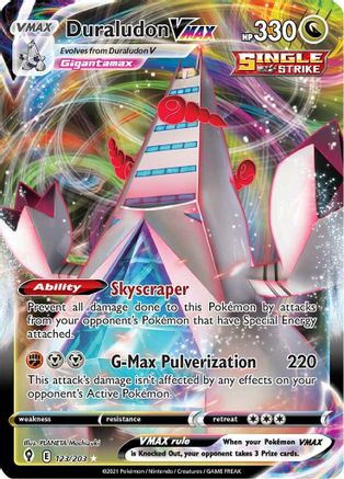 Duraludon VMAX (123/203) - SWSH07 Evolving Skies Holofoil