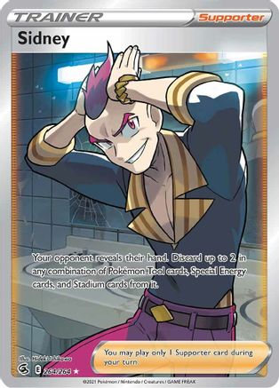 Sidney (Full Art) (264/264) - SWSH08 Fusion Strike Holofoil