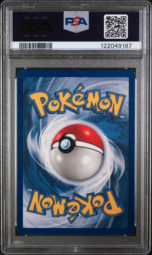 PSA Card Back