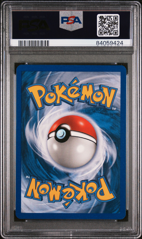 PSA Card Back