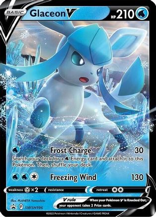 Glaceon V (SWSH196/307) - SWSH Sword & Shield Promo Cards Holofoil