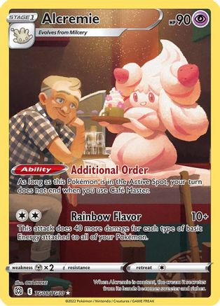 Alcremie (TG08/TG30) - SWSH09 Brilliant Stars Trainer Gallery Holofoil
