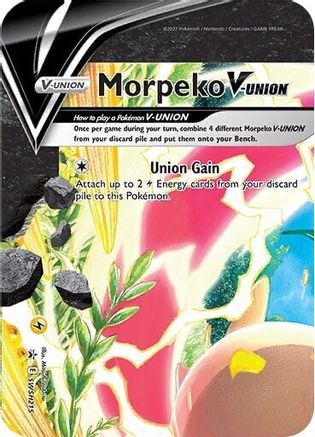 Morpeko V-Union (SWSH215/307) - SWSH Sword & Shield Promo Cards Holofoil