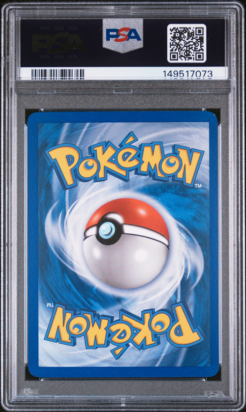 PSA Card Back