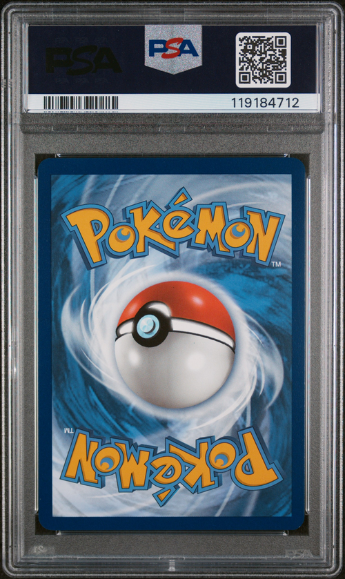 PSA Card Back