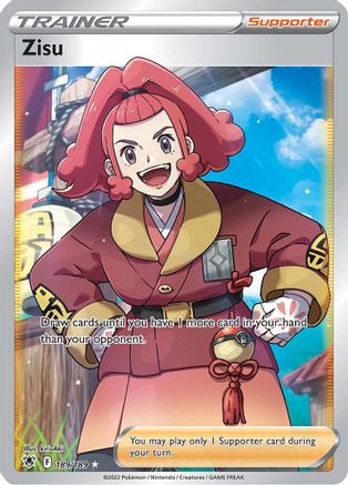 Zisu (Full Art) (189/189) - SWSH10 Astral Radiance Holofoil